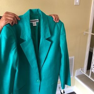 Linen Blazer with skirt